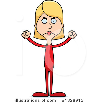 Royalty-Free (RF) White Woman Clipart Illustration by Cory Thoman - Stock Sample #1328915