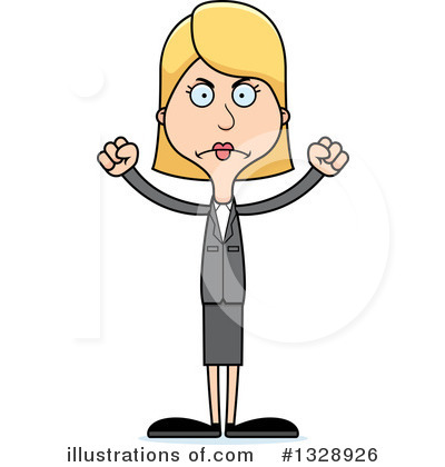 Royalty-Free (RF) White Woman Clipart Illustration by Cory Thoman - Stock Sample #1328926
