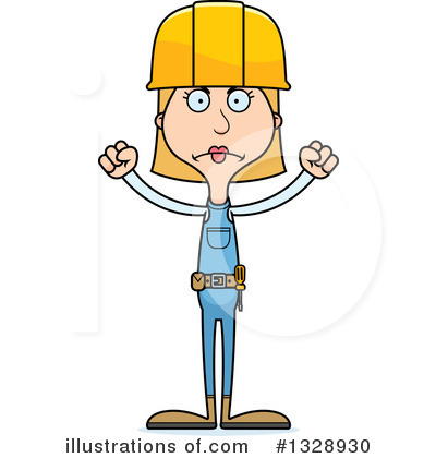 Royalty-Free (RF) White Woman Clipart Illustration by Cory Thoman - Stock Sample #1328930