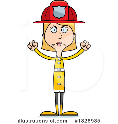 Fireman Clipart #1328935 by Cory Thoman