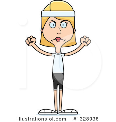 Royalty-Free (RF) White Woman Clipart Illustration by Cory Thoman - Stock Sample #1328936