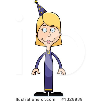 Royalty-Free (RF) White Woman Clipart Illustration by Cory Thoman - Stock Sample #1328939