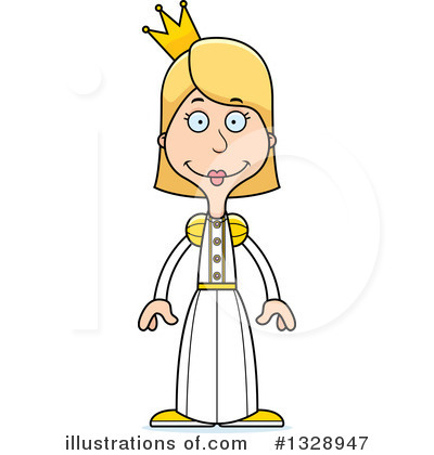 Royalty-Free (RF) White Woman Clipart Illustration by Cory Thoman - Stock Sample #1328947
