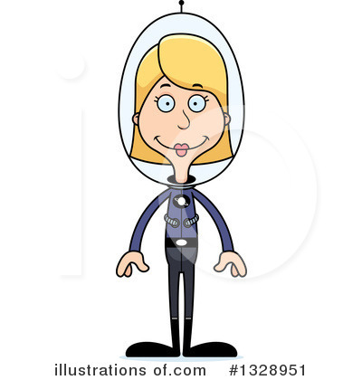 Royalty-Free (RF) White Woman Clipart Illustration by Cory Thoman - Stock Sample #1328951