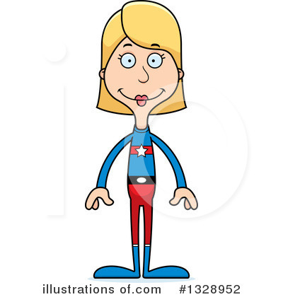 Royalty-Free (RF) White Woman Clipart Illustration by Cory Thoman - Stock Sample #1328952