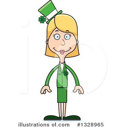 Royalty-Free (RF) White Woman Clipart Illustration by Cory Thoman - Stock Sample #1328965