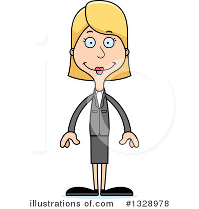 Royalty-Free (RF) White Woman Clipart Illustration by Cory Thoman - Stock Sample #1328978