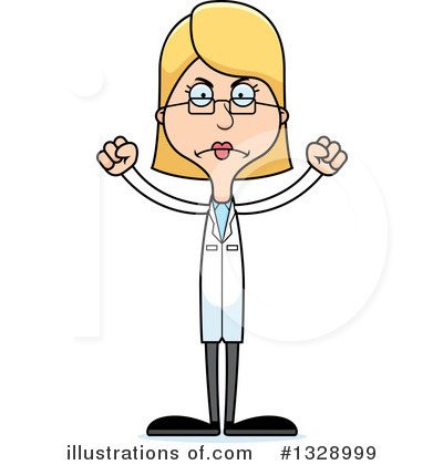 Royalty-Free (RF) White Woman Clipart Illustration by Cory Thoman - Stock Sample #1328999