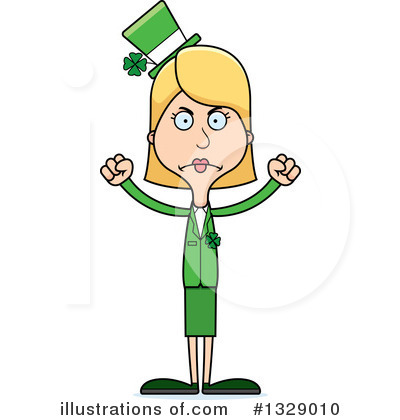 Royalty-Free (RF) White Woman Clipart Illustration by Cory Thoman - Stock Sample #1329010