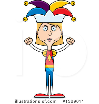 Royalty-Free (RF) White Woman Clipart Illustration by Cory Thoman - Stock Sample #1329011
