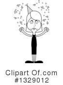 White Woman Clipart #1329012 by Cory Thoman