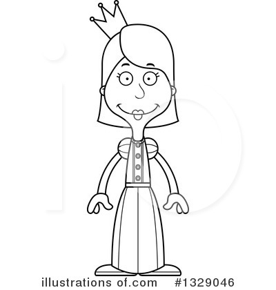 Royalty-Free (RF) White Woman Clipart Illustration by Cory Thoman - Stock Sample #1329046