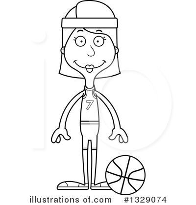 Royalty-Free (RF) White Woman Clipart Illustration by Cory Thoman - Stock Sample #1329074