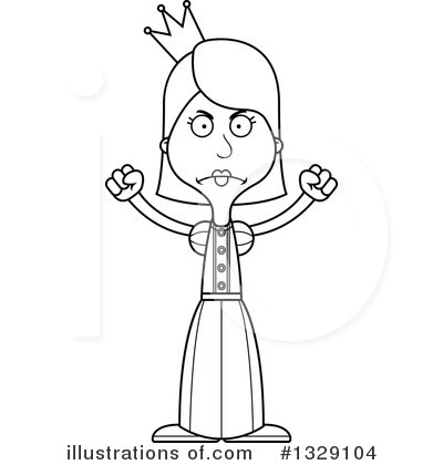 Royalty-Free (RF) White Woman Clipart Illustration by Cory Thoman - Stock Sample #1329104