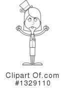 White Woman Clipart #1329110 by Cory Thoman