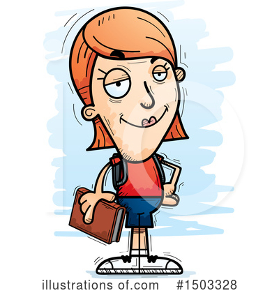 Royalty-Free (RF) White Woman Clipart Illustration by Cory Thoman - Stock Sample #1503328