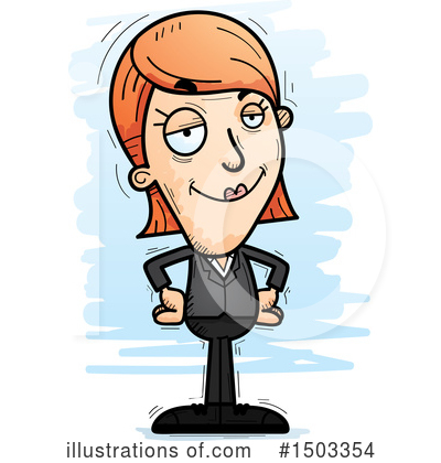 Royalty-Free (RF) White Woman Clipart Illustration by Cory Thoman - Stock Sample #1503354