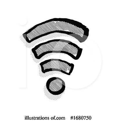Royalty-Free (RF) Wifi Clipart Illustration by patrimonio - Stock Sample #1680750