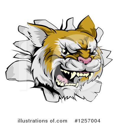 Puma Clipart #1257004 by AtStockIllustration