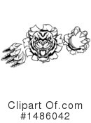 Wildcat Clipart #1486042 by AtStockIllustration