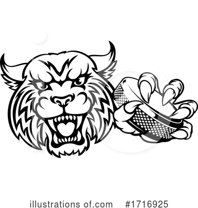 Royalty-Free (RF) Wildcat Clipart Illustration by AtStockIllustration - Stock Sample #1716925