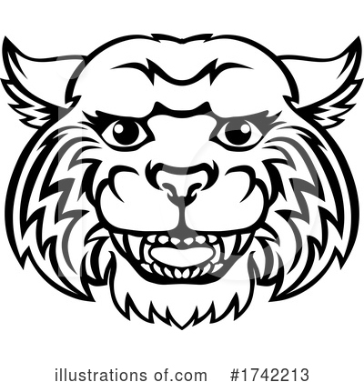 Royalty-Free (RF) Wildcat Clipart Illustration by AtStockIllustration - Stock Sample #1742213