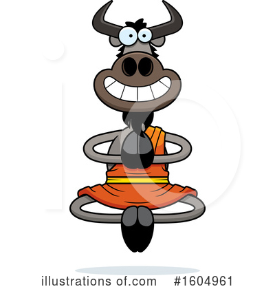 Royalty-Free (RF) Wildebeest Clipart Illustration by Cory Thoman - Stock Sample #1604961