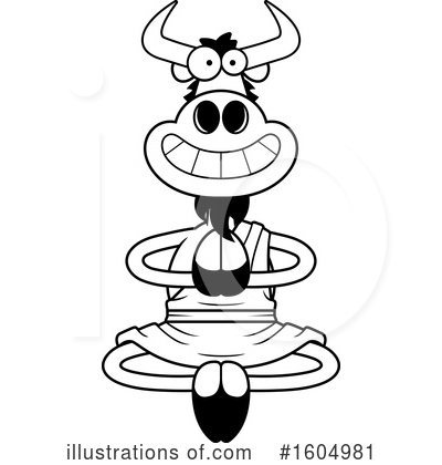 Royalty-Free (RF) Wildebeest Clipart Illustration by Cory Thoman - Stock Sample #1604981