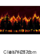 Wildfire Clipart #1742578 by Vector Tradition SM
