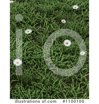 Royalty-Free (RF) Wildflowers Clipart Illustration by KJ Pargeter - Stock Sample #1100100