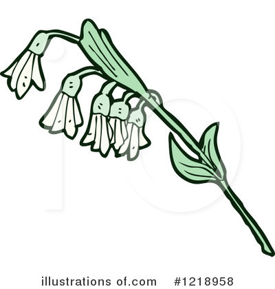 Wildflower Clipart #1218958 by lineartestpilot