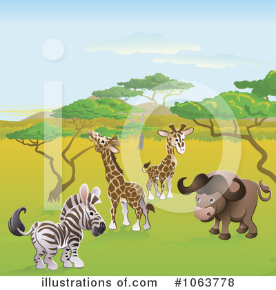 Royalty-Free (RF) Wildlife Clipart Illustration by AtStockIllustration - Stock Sample #1063778