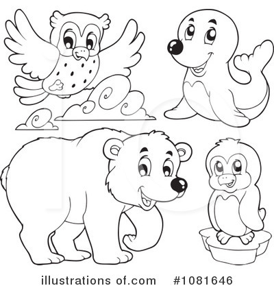 Royalty-Free (RF) Wildlife Clipart Illustration by visekart - Stock Sample #1081646