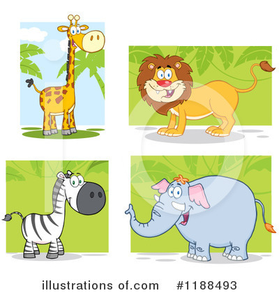 Zebra Clipart #1188493 by Hit Toon