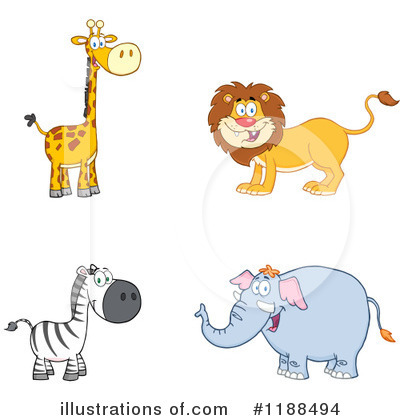 Zebra Clipart #1188494 by Hit Toon