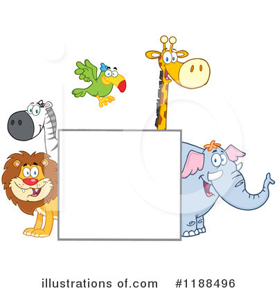 Royalty-Free (RF) Wildlife Clipart Illustration by Hit Toon - Stock Sample #1188496