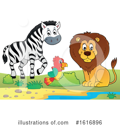 Royalty-Free (RF) Wildlife Clipart Illustration by visekart - Stock Sample #1616896