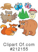 Wildlife Clipart #212155 by visekart