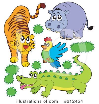 Royalty-Free (RF) Wildlife Clipart Illustration by visekart - Stock Sample #212454