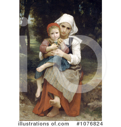 Royalty-Free (RF) William Adolphe Bouguereau Clipart Illustration by JVPD - Stock Sample #1076824