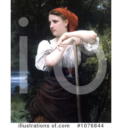 Royalty-Free (RF) William Adolphe Bouguereau Clipart Illustration by JVPD - Stock Sample #1076844