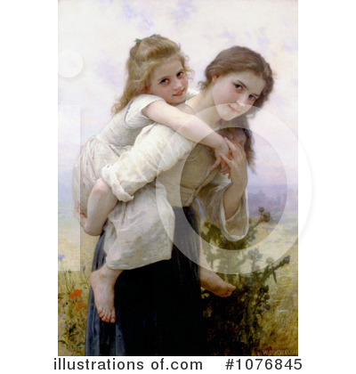 Royalty-Free (RF) William Adolphe Bouguereau Clipart Illustration by JVPD - Stock Sample #1076845