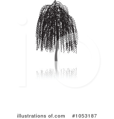 Royalty-Free (RF) Willow Clipart Illustration by KJ Pargeter - Stock Sample #1053187