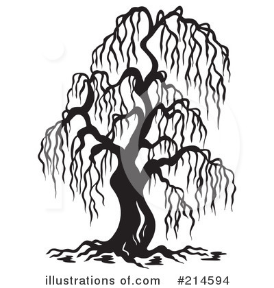 Willow Tree Clipart #214594 by visekart
