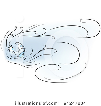 Royalty-Free (RF) Wind Clipart Illustration by dero - Stock Sample #1247204