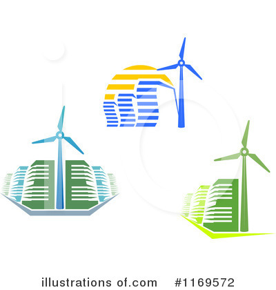 Royalty-Free (RF) Wind Energy Clipart Illustration by Vector Tradition SM - Stock Sample #1169572