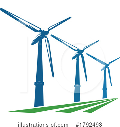 Royalty-Free (RF) Wind Farm Clipart Illustration by Vector Tradition SM - Stock Sample #1792493