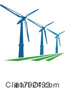 Wind Farm Clipart #1792493 by Vector Tradition SM