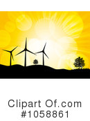 Wind Turbine Clipart #1058861 by elaineitalia