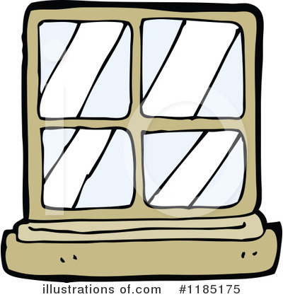 Royalty-Free (RF) Window Clipart Illustration by lineartestpilot - Stock Sample #1185175